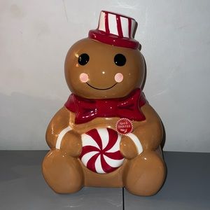 GINGERBREAD MAN COOKIE JAR 🍪